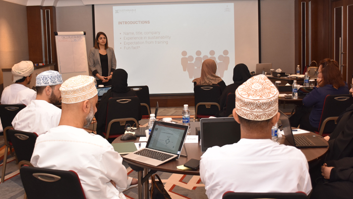 Training programme on sustainability reporting held