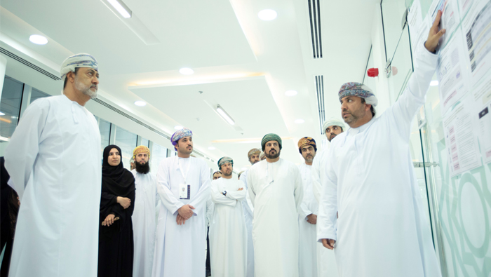 Sayyid Haitham briefed on outcomes of IT and communications lab