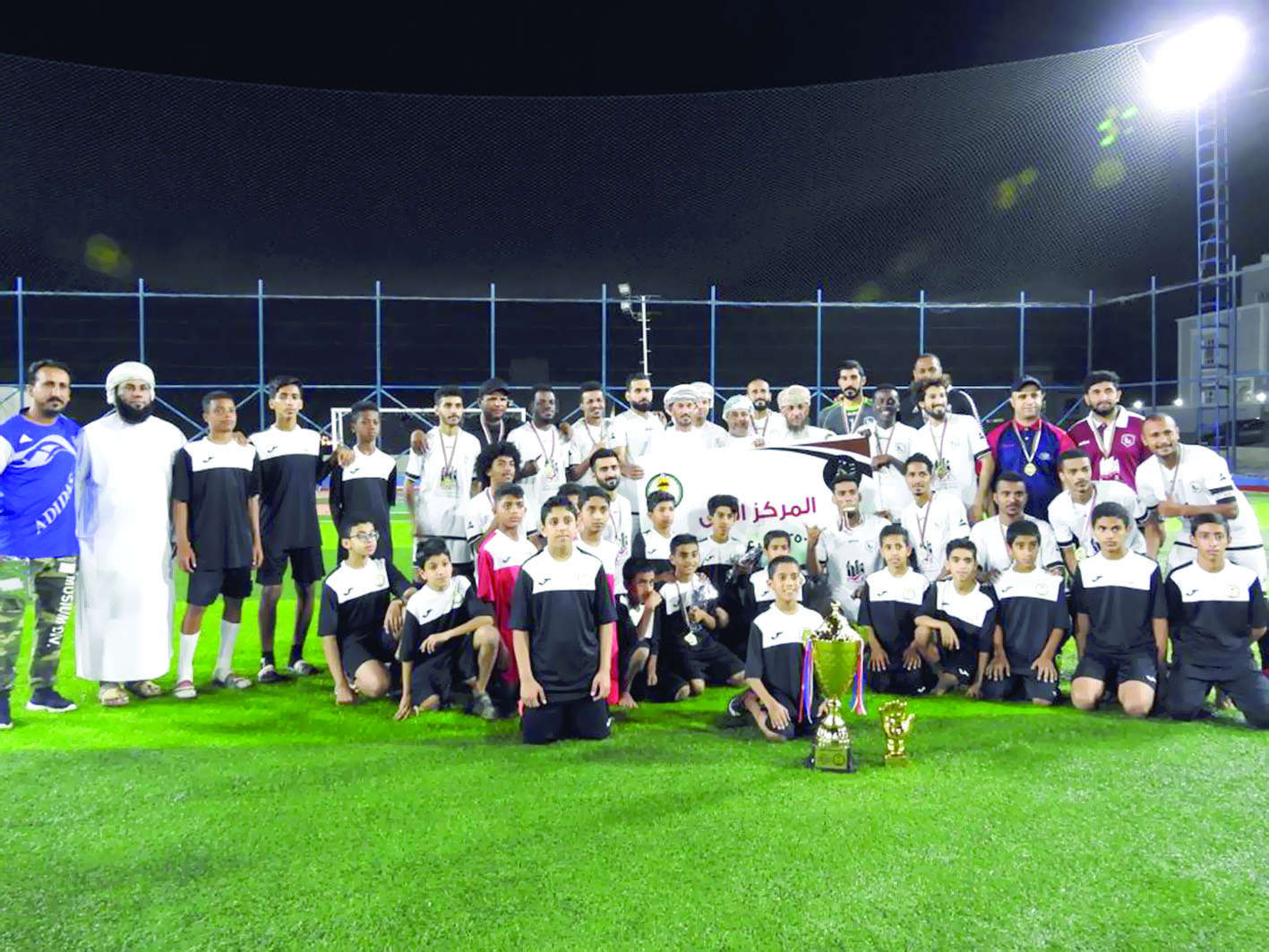 رواسكو يحرز المركز الأول ببطولة الجبل الأولى لكرة القدم