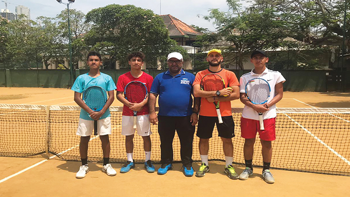 Tennis team to take part in Davis Cup