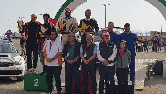 Al Rawahi grabs second position in Jordan National Rally Jordan