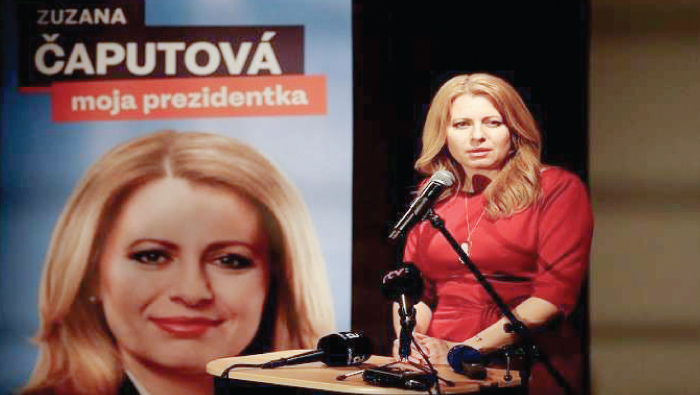 Slovakia’s first female president to take office this summer