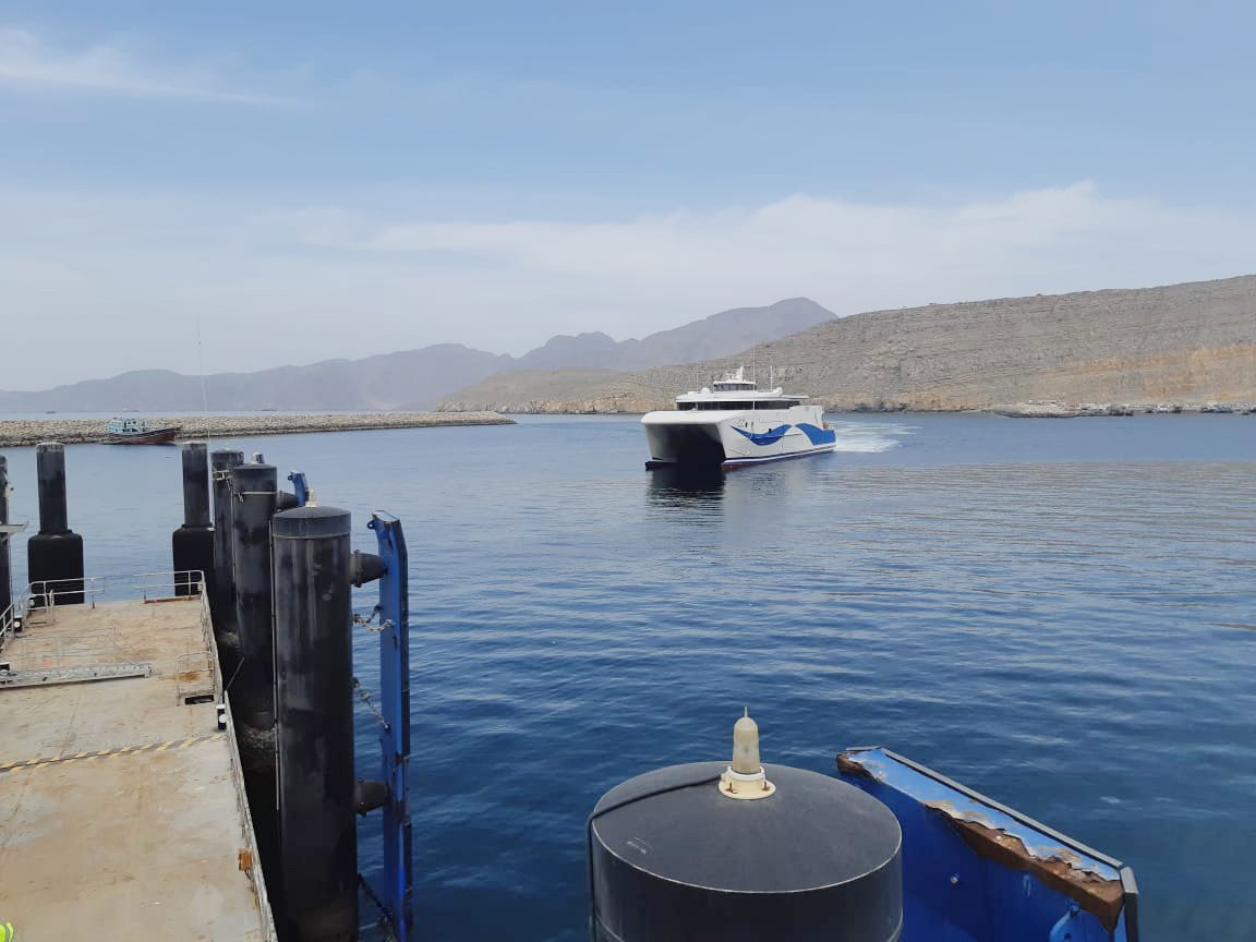 These many passengers took ferries in Oman during the holidays