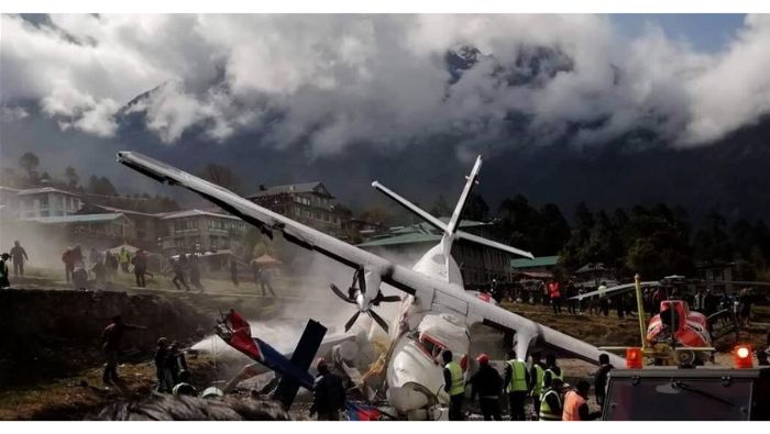 At least two killed in Nepal airplane crash near Mt. Everest