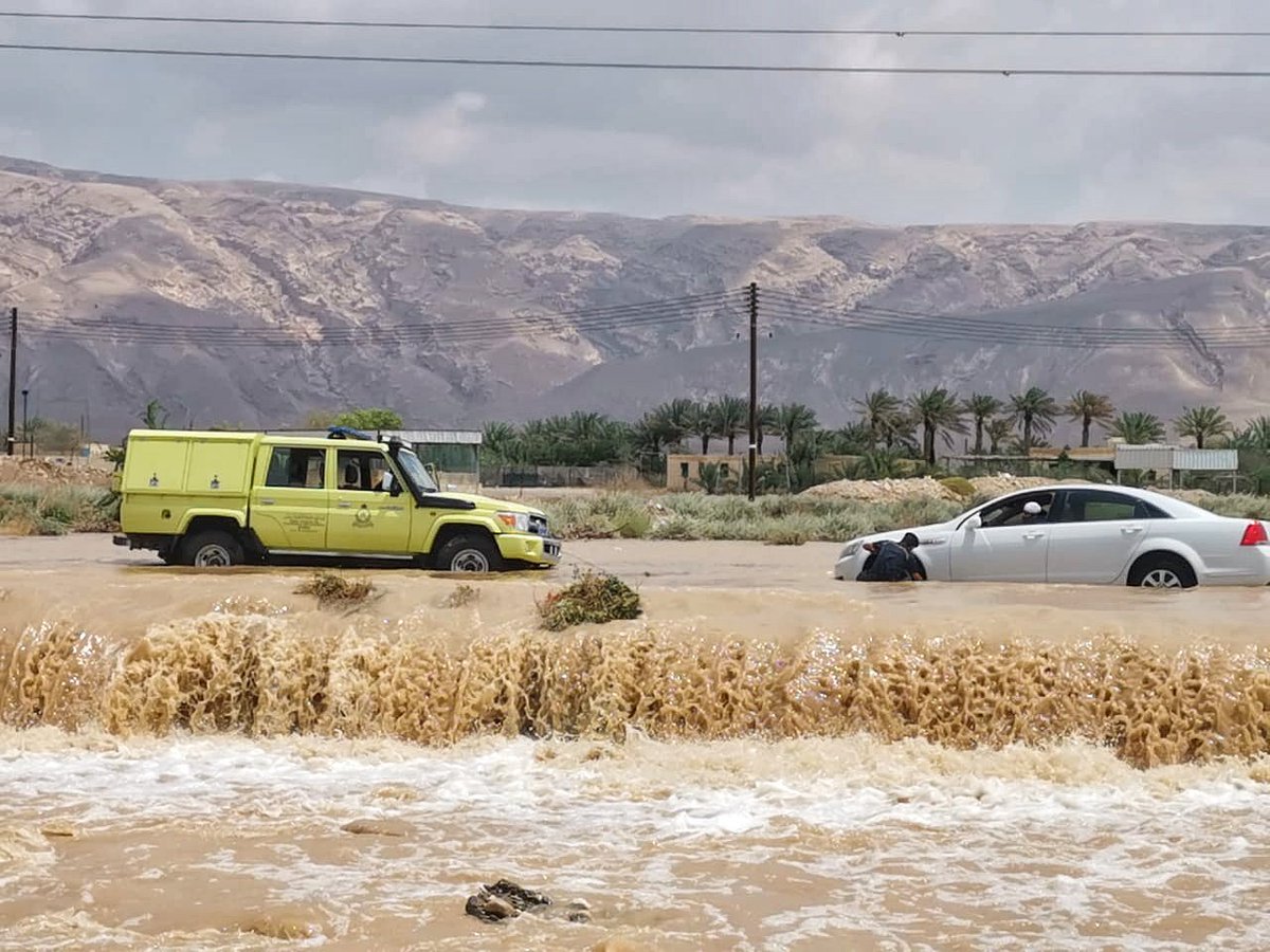 Rescue teams save two in Oman