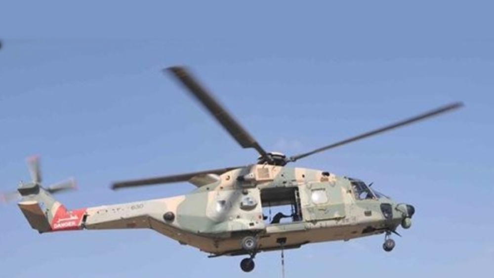Royal Air Force of Oman rescues two from wadi