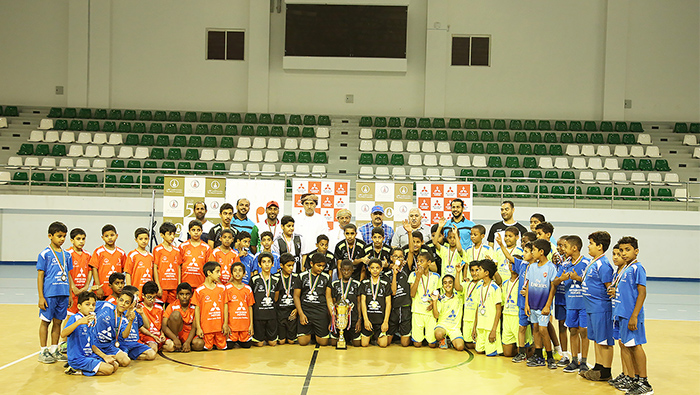 Handball school tournament held
