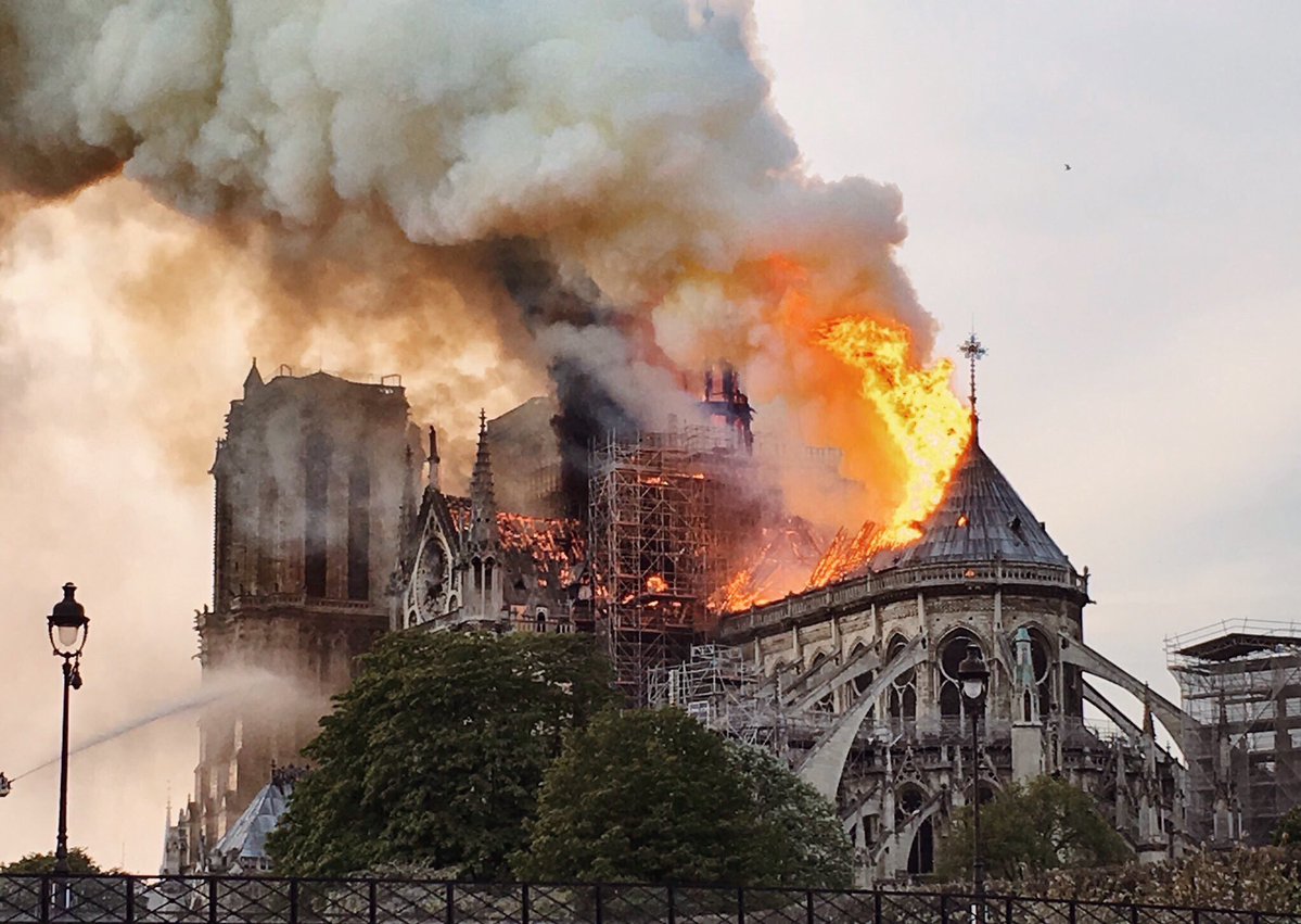 France pledges to rebuild Notre Dame after destructive fire