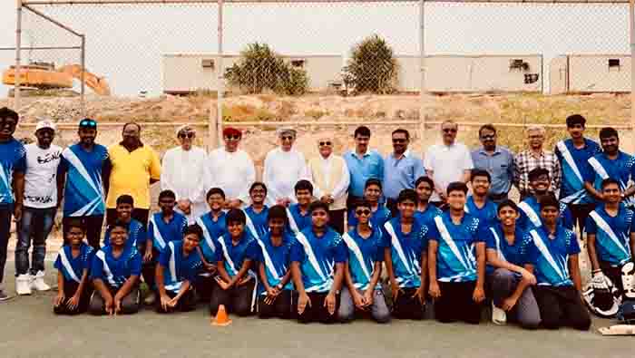 Oman Cricket officials inspect coaching facilities at Salalah youth cricket academy