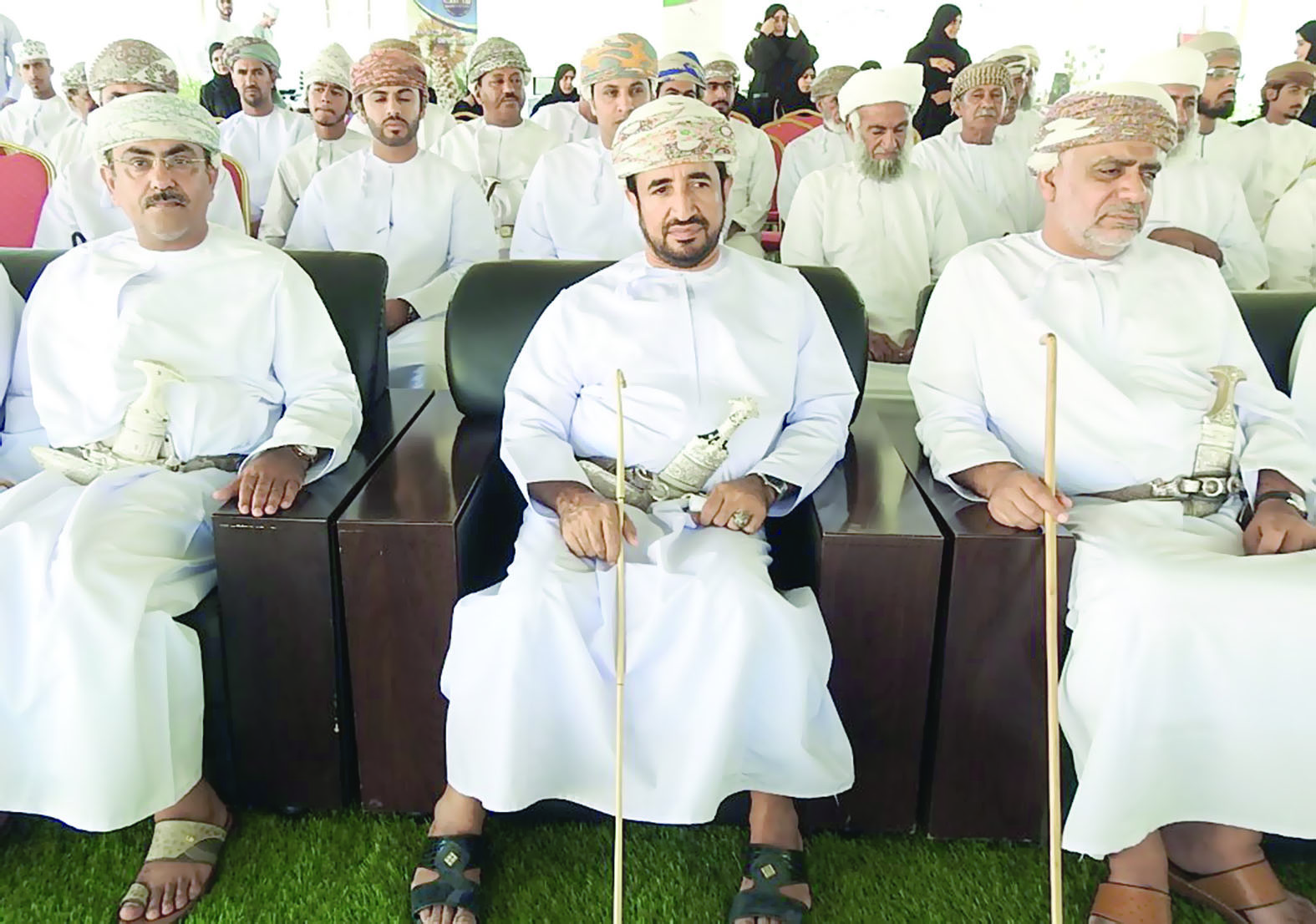 افتتاح "مشروع النخلة" بقرية صومرة بسمائل