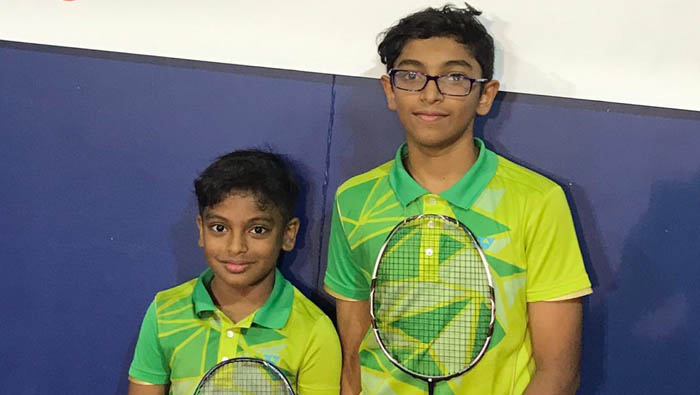 Mebel Manoj clinches two crowns in badminton tourney