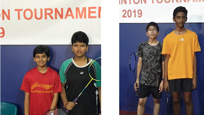 Sreehari, Durga clinch U-13 badminton titles