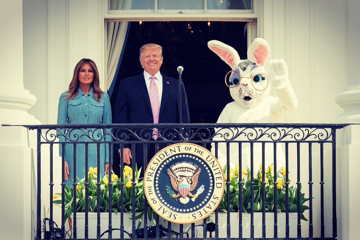 Trumps host 141st Easter roll at White House