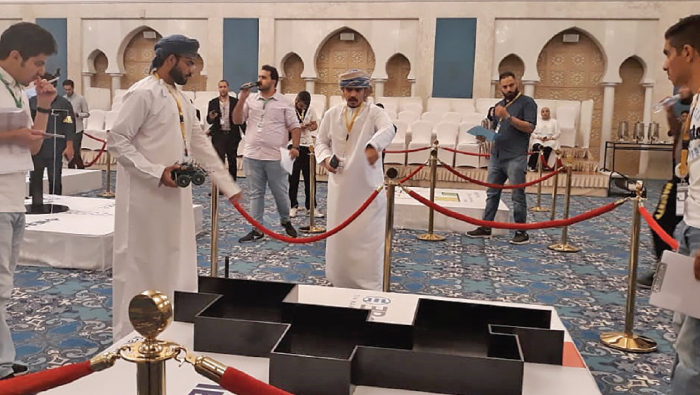 Omani team bags first place