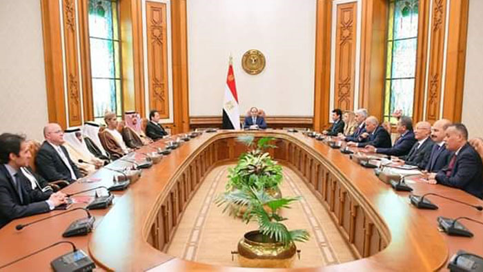 His Majesty’s greetings conveyed to President of Egypt