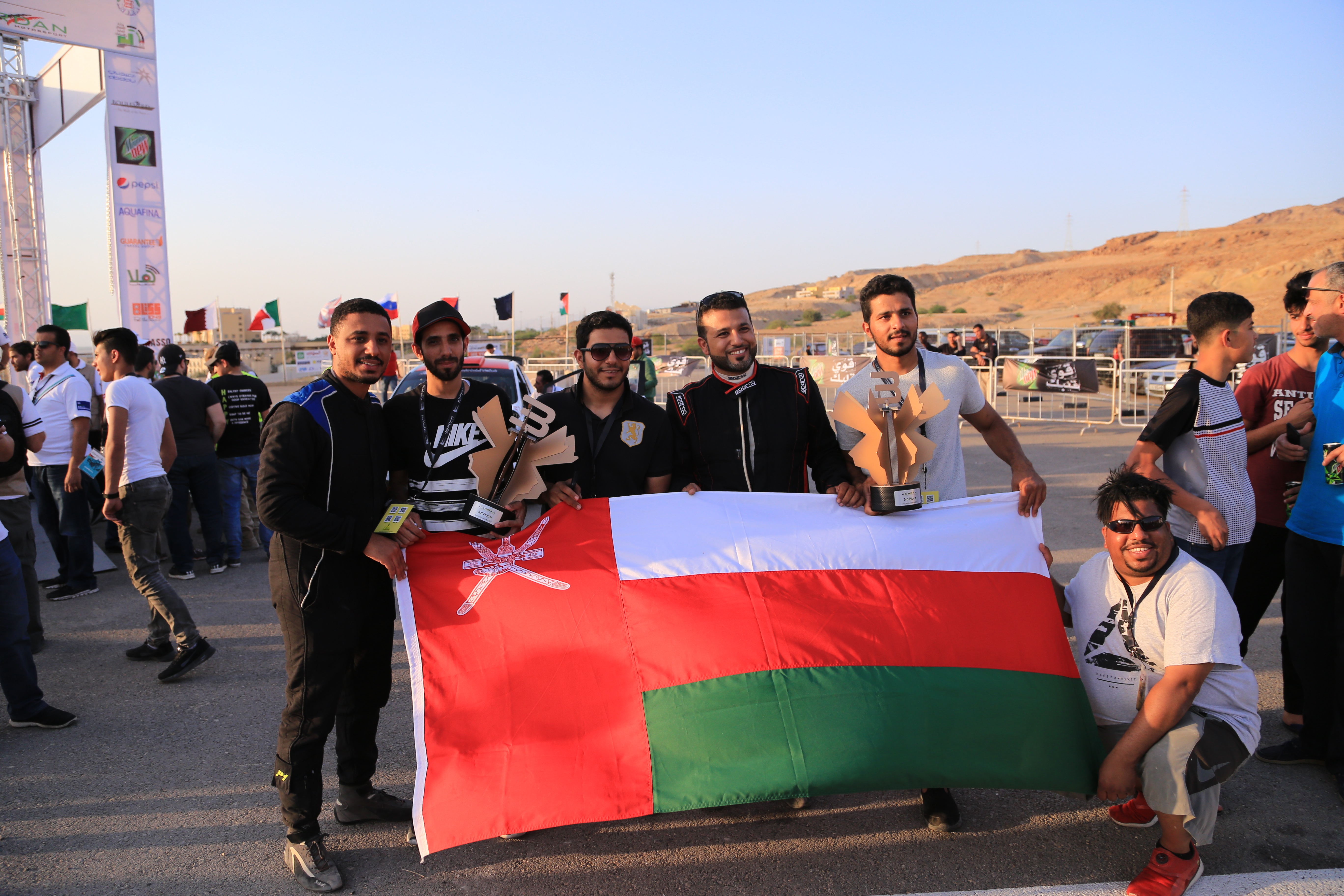 Al Amri gets third place in Jordan rally, Al Rawahi retires early