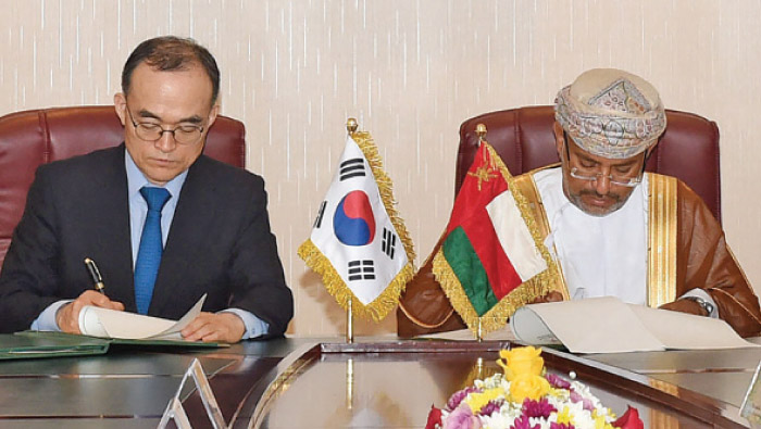 Oman, South Korea sign pact to fight organised crime