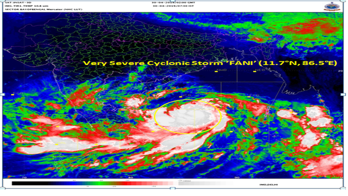 Cyclone Fani: parts of East India threatened by flooding