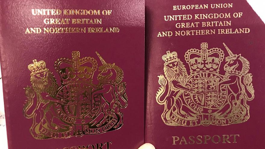 UK issues passports without 'European Union' label