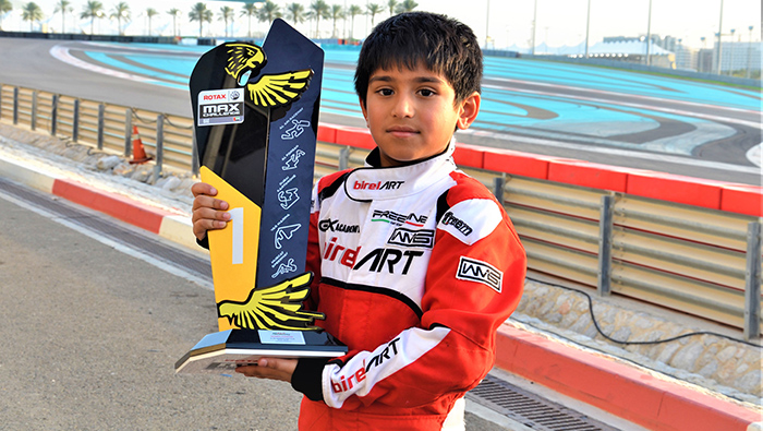 Muscat student bags Rotax Max Challenge Championship