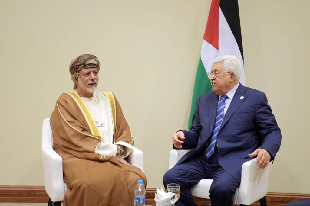 Alawi, Abbas discuss Palestinian issue