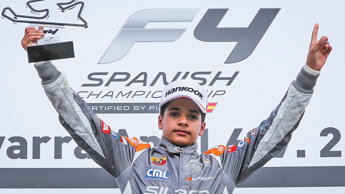 Young Omani racer Al Habsi bags podium at Spanish championship