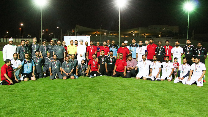 A'Saffa management team win staff football tournament