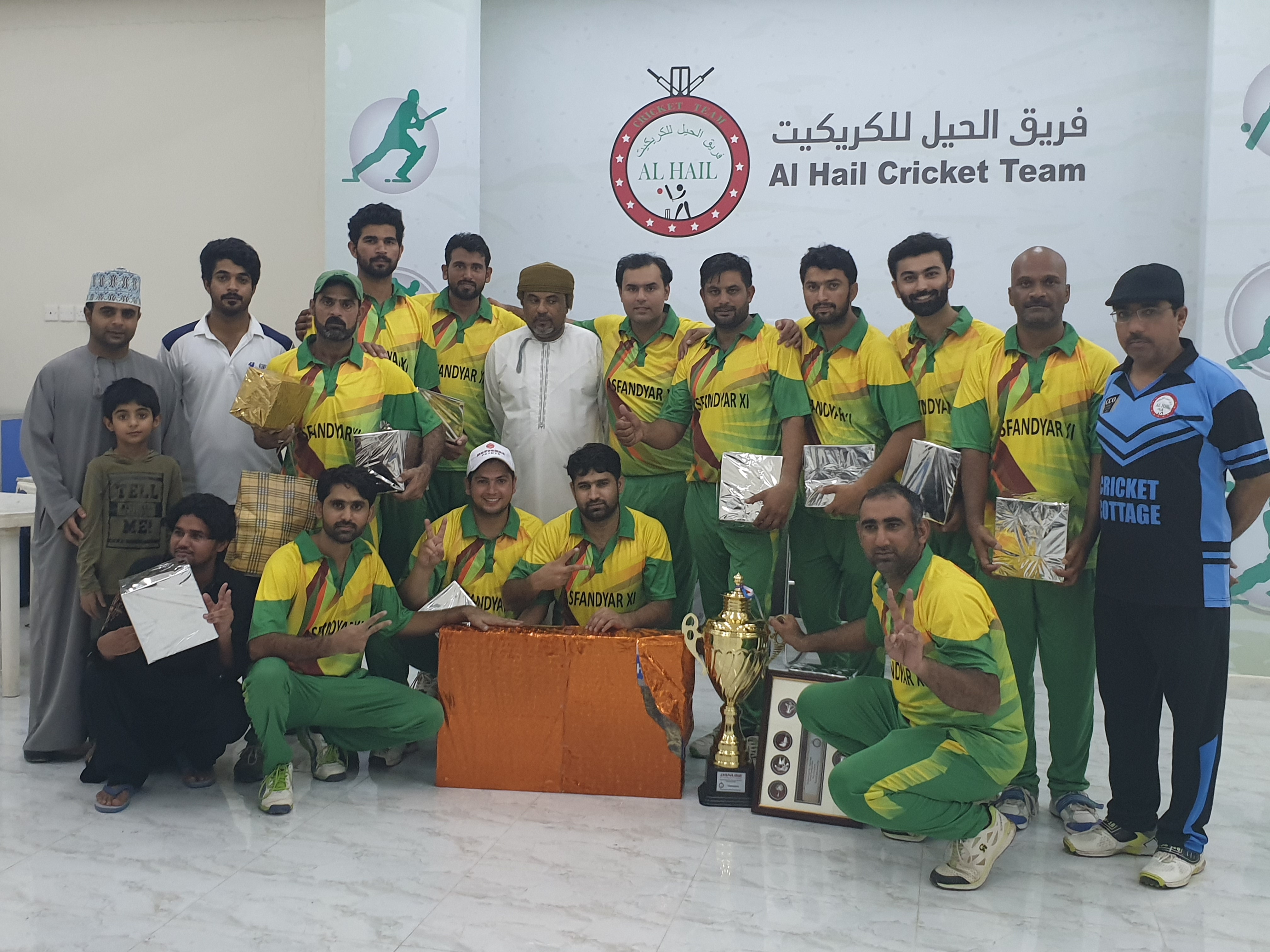 Asfandyar Xl beat Klair Xl in Danube Ramadan Cricket Tournament