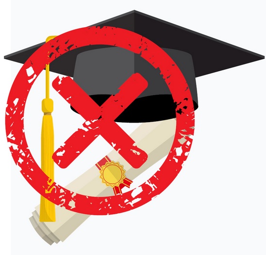 شهادات جامعية وهمية