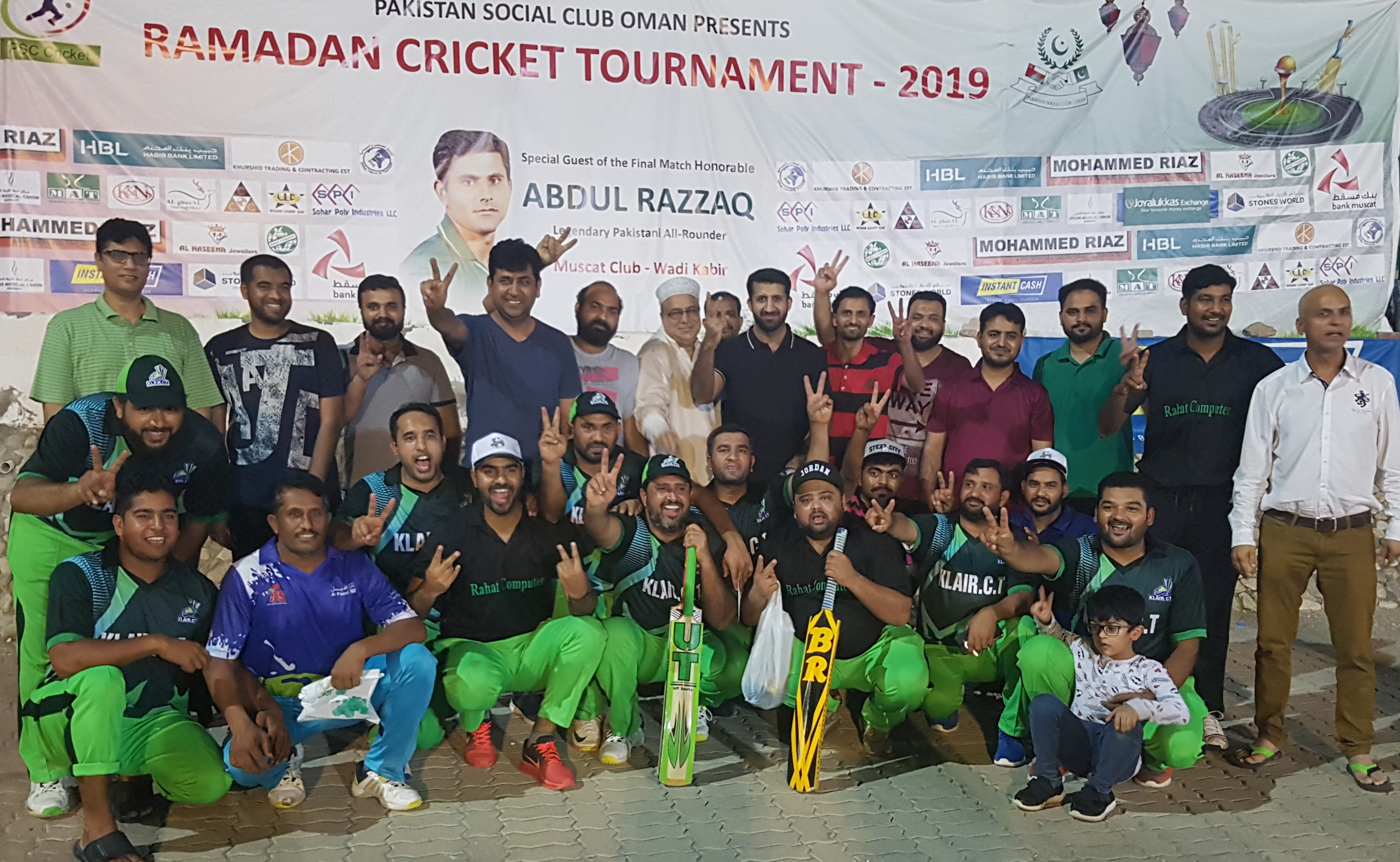 Asfandyar XI and Ajwa XI  win matches in PSC Ramadan Cricket Tournament