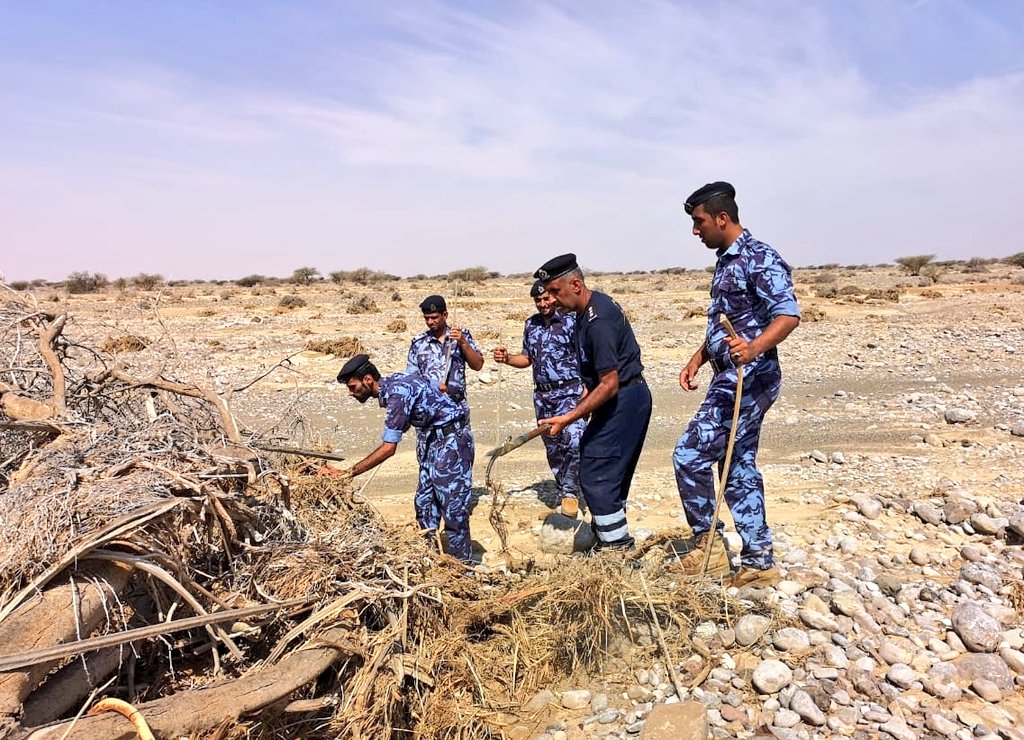 العثور على جثمان شخصين على مجرى امتداد وادي بني خالد