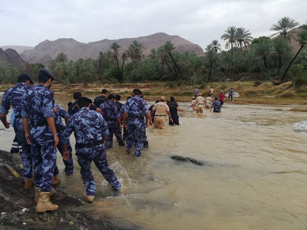 Bodies of four among six missing in Wadi Bani Khalid flash flood found