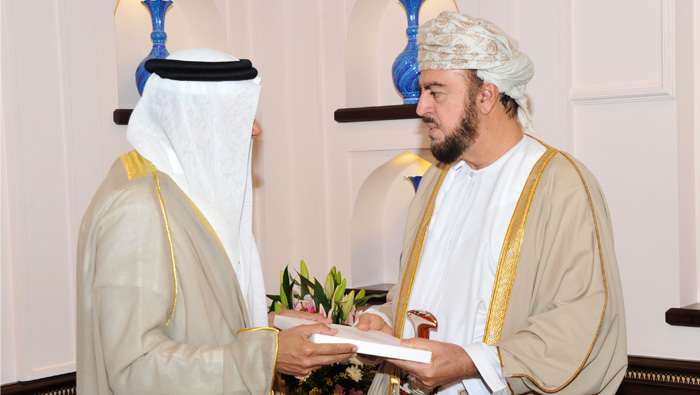 His Majesty the Sultan receives message from King Salman