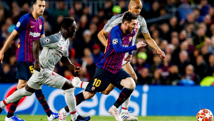 Messi’s double sinks Liverpool, Barca are League champions