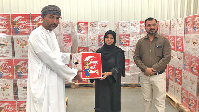 Khimji donates over 10,000 food boxes in Ramadan