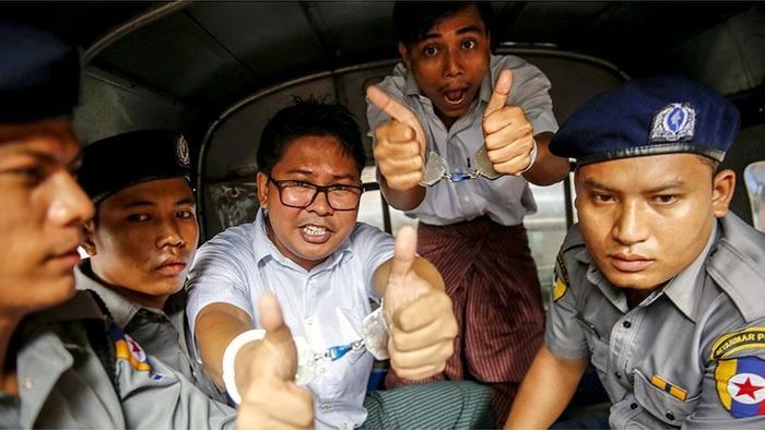 Reuters Journalists Freed From Myanmar Prison Times Of Oman