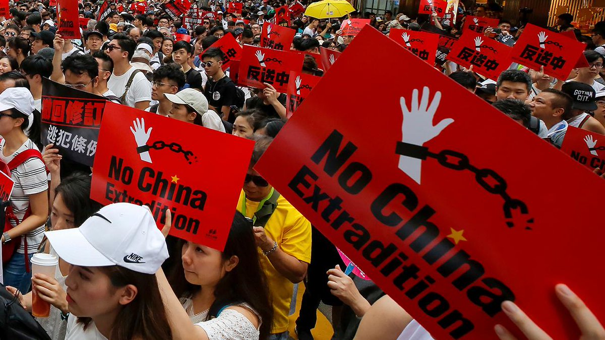Unprecedented violent protests break out in Hong Kong