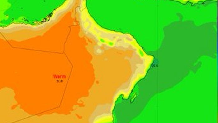 Temperatures could reach 50 degrees in this part of Oman