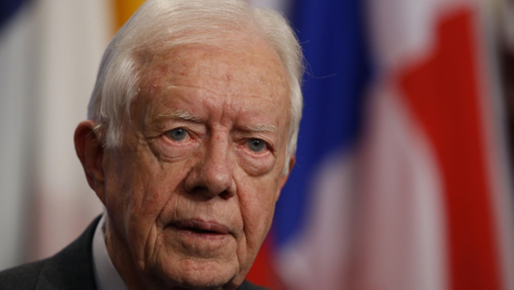 Ex-US Prez Carter receives award for promoting US-China relations