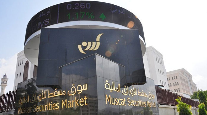 Oman's share index closes higher