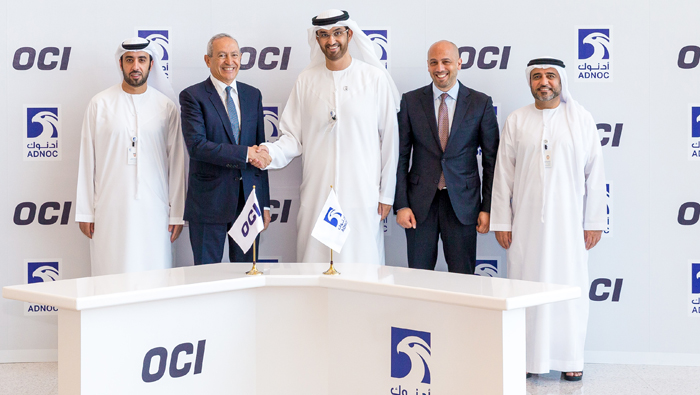 Adnoc and OCI form new strategic partnership