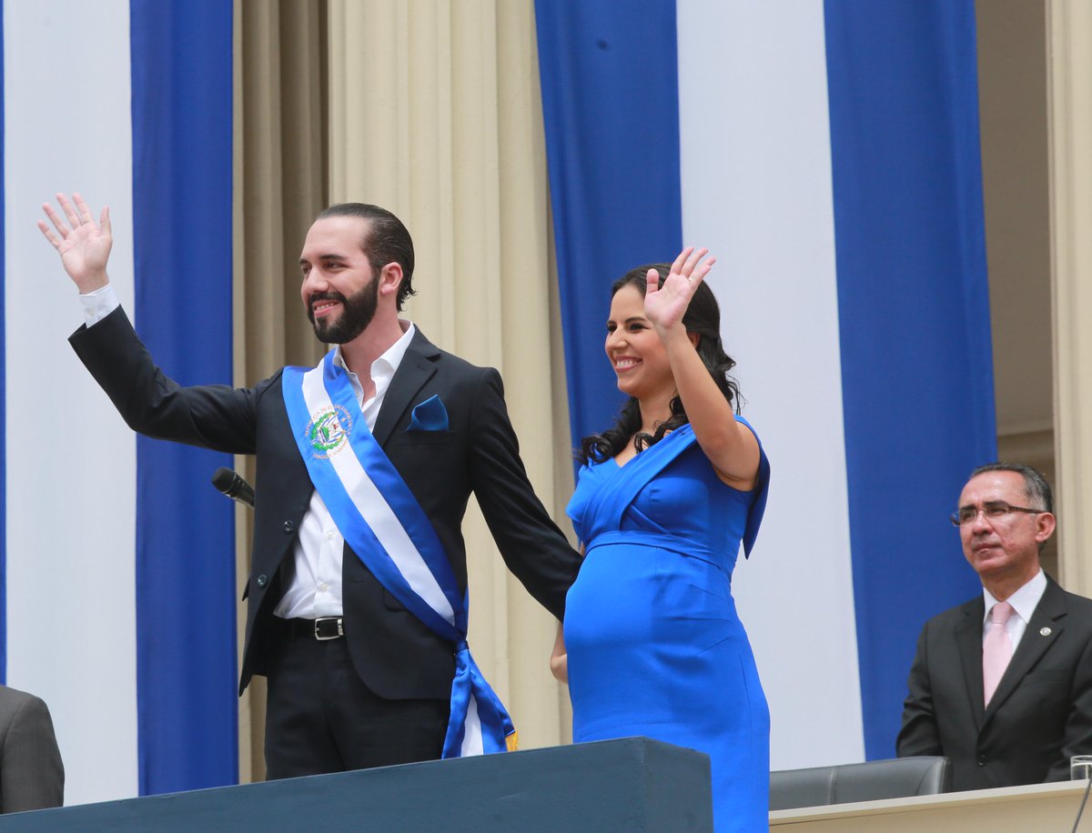 Nayib Bukele sworn in as president of El Salvador
