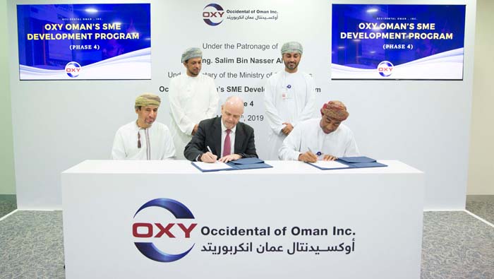 Occidental Oman awards contracts to four SMEs