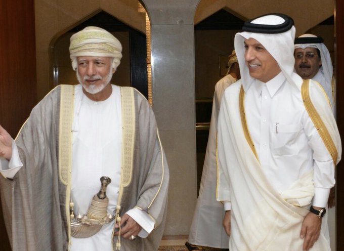 Bin Alawi receives Qatari Minister of Finance