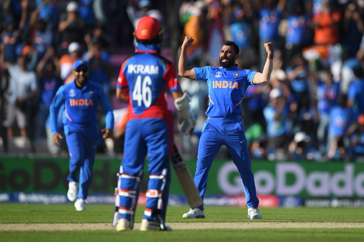 ICC World Cup: Shami’s last-over hat-trick fires India to 11-run win