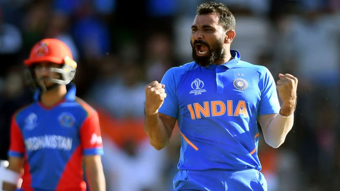 Shami hat-trick helps India defend 224 to remain unbeaten in CWC19