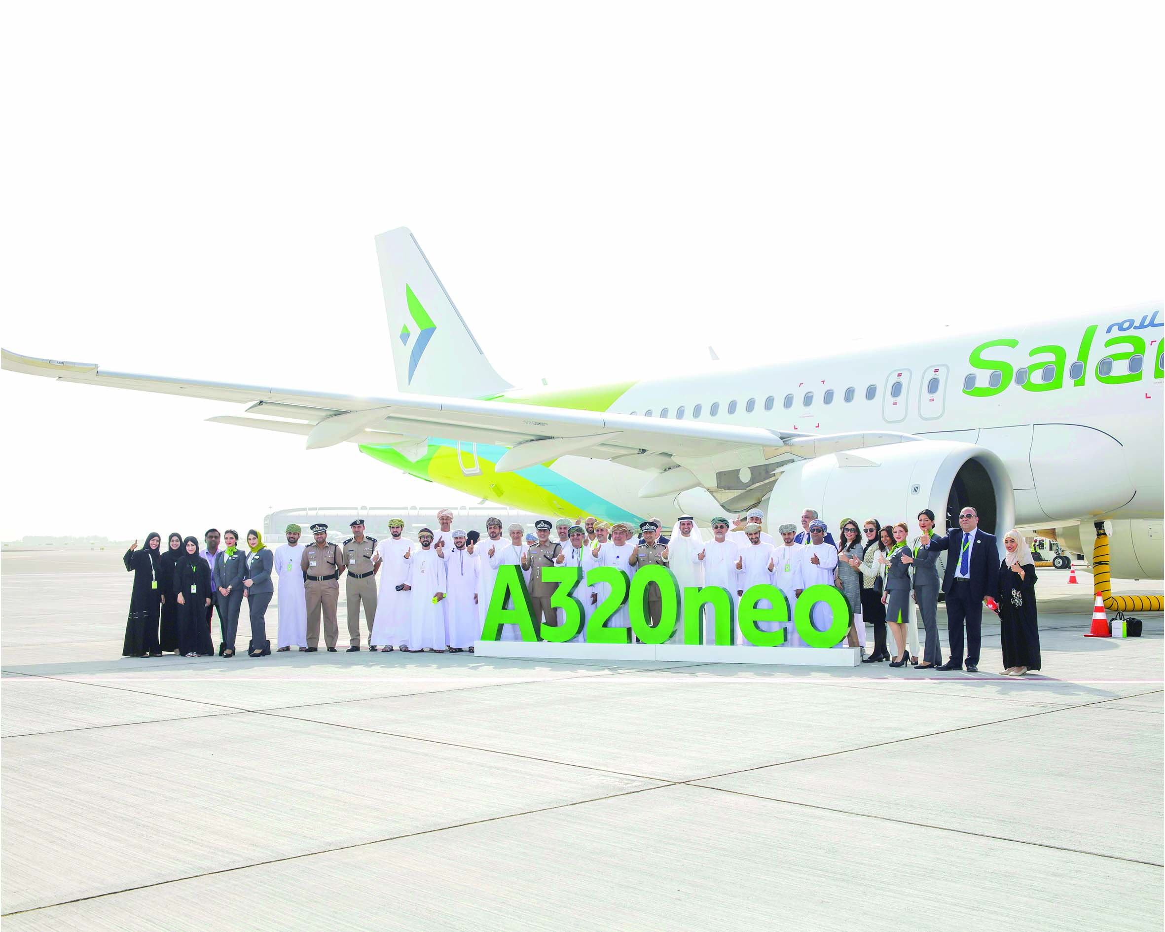 طيران السلام يُعزز أسطوله بثالث طائرةجديدة من إيرباص