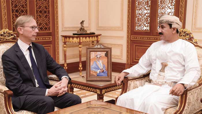 Royal Office Minister, US diplomat hold talks, review bilateral ties, regional issues
