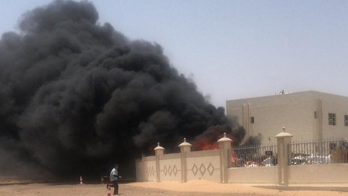 Fire breaks out at plastic factory in Al Buraimi