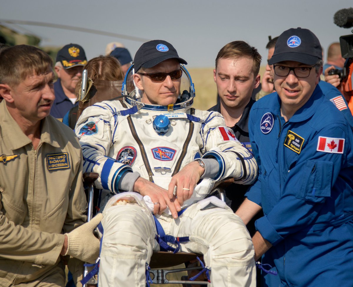 Expedition 59 returns from International Space Station